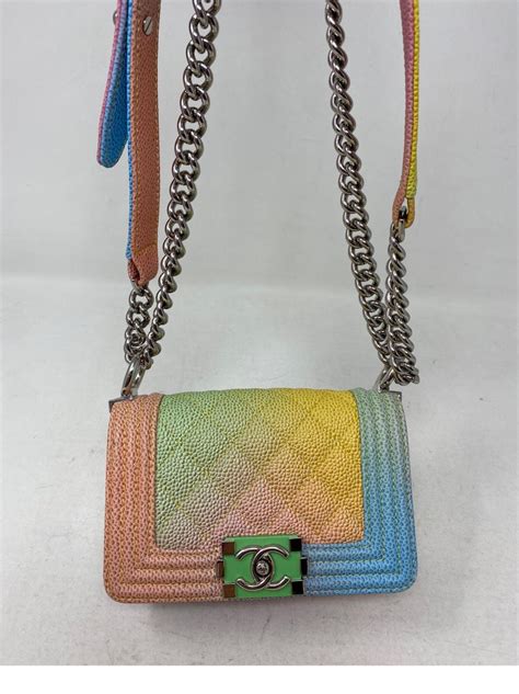 chanel rainbow boy bag review